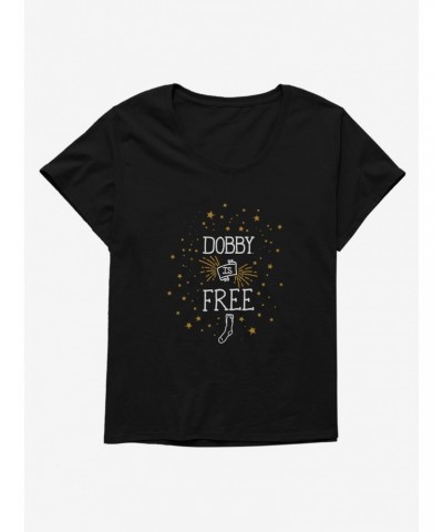 Harry Potter Dobby Sock Girls T-Shirt Plus Size $9.48 T-Shirts