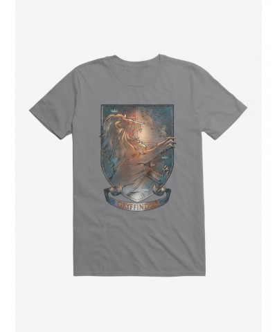 Harry Potter Gryffindor Crest Illustrated T-Shirt $7.46 T-Shirts