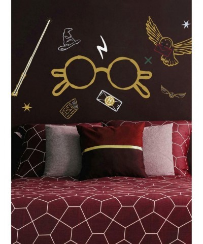 Harry Potter Glasses Giant Wall Decal $7.96 Decals