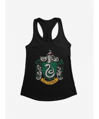 Harry Potter Slytherin Serpents Badge Girls Tank $9.56 Tanks