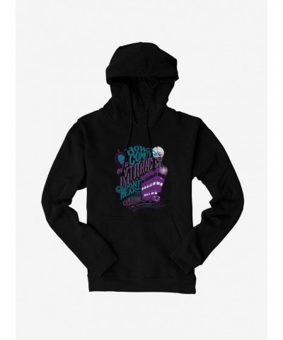 Harry Potter Muggles Don't Hear The Night Bus Hoodie $17.60 Hoodies
