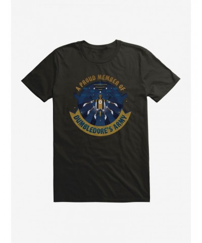 Harry Potter A Proud Member Of Dumbledore's Army T-Shirt $8.60 T-Shirts