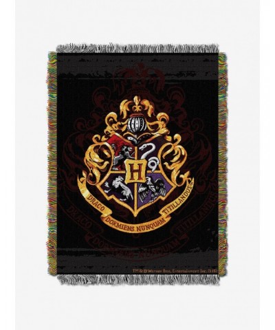 Harry Potter Hogwarts Decor Tapestry Throw $19.63 Throws