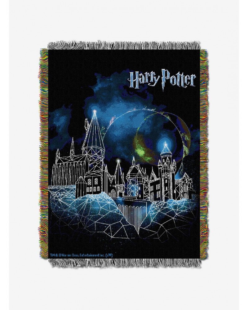 Harry Frozen Potter Castle Tapestry Throw $19.63 Throws