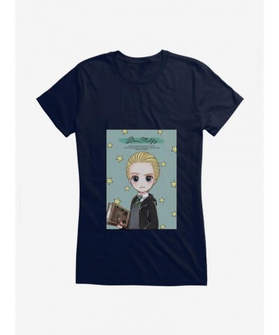Harry Potter Stylized Draco Malfoy Quote Girls T-Shirt $6.97 T-Shirts