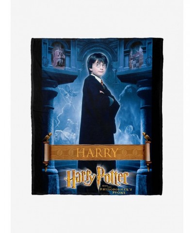 Harry Potter Harry Throw Blanket $20.97 Blankets