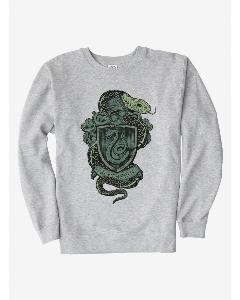 Harry Potter Slytherin Logo Sweatshirt $12.40 Sweatshirts