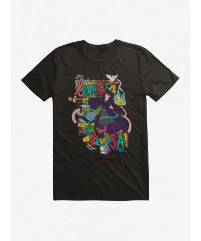 Harry Potter Hermione Granger Leviosa Doodle Art T-Shirt $7.65 T-Shirts