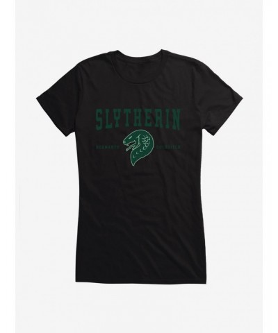 Harry Potter Slytherin Quidditch Symbol Girls T-Shirt $6.37 T-Shirts