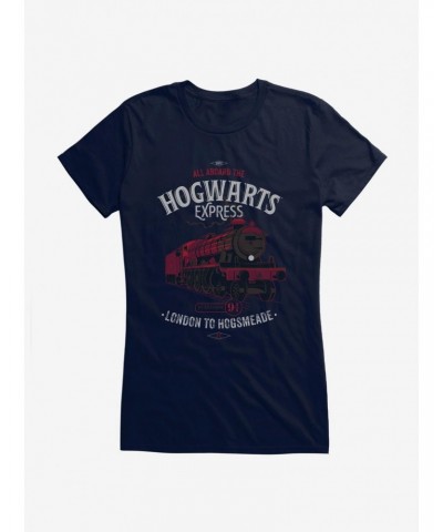 Harry Potter Hogwarts Express Icon Girls T-Shirt $5.98 T-Shirts