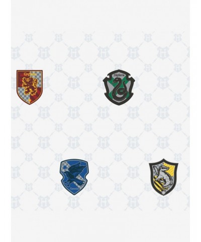 Harry Potter House Crests Peel & Stick Wallpaper $23.95 Wallpapers