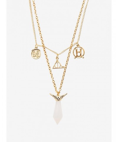 Harry Potter Icons Crystal Necklace Set $4.13 Necklace Set