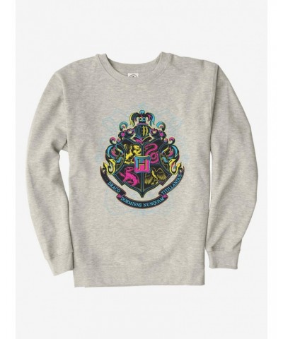 Harry Potter Bright Hogwarts Logo Sweatshirt $13.87 Sweatshirts