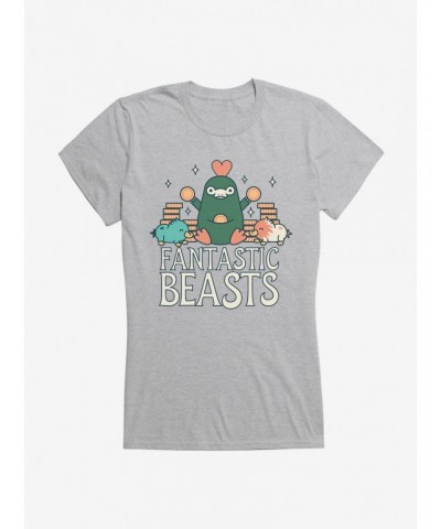 Fantastic Beasts Nifflers Money Girls T-Shirt $8.96 T-Shirts