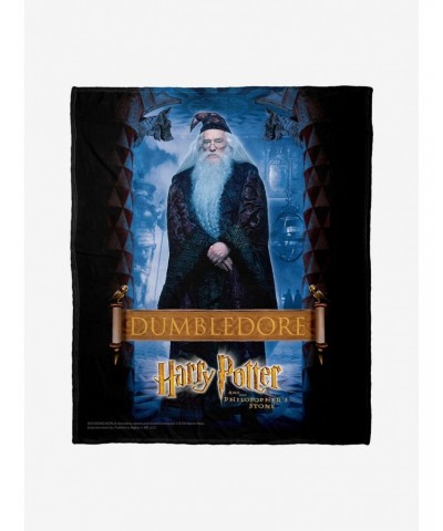 Harry Potter Dumbledore Throw Blanket $28.15 Blankets