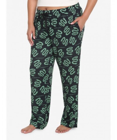 Harry Potter Slytherin Pajama Pants Plus Size $5.68 Pants